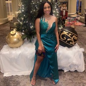 Green Premiere or Prom dress